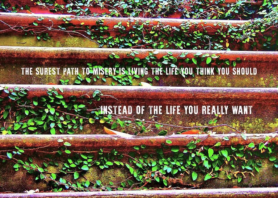 SOUTHERN STEPS quote Photograph by Jamart Photography