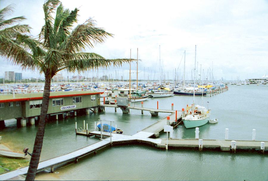 Southport Yacht Club  Main Beach Gold Coast  14 February 1989 Painting