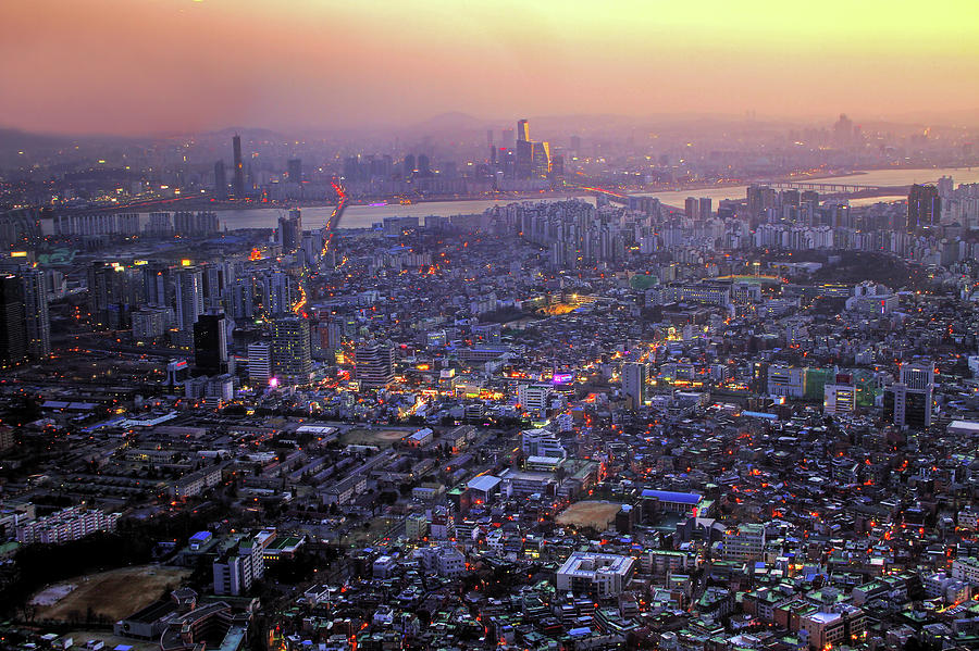 Southside Of Seoul Photograph by Thomas Ruecker