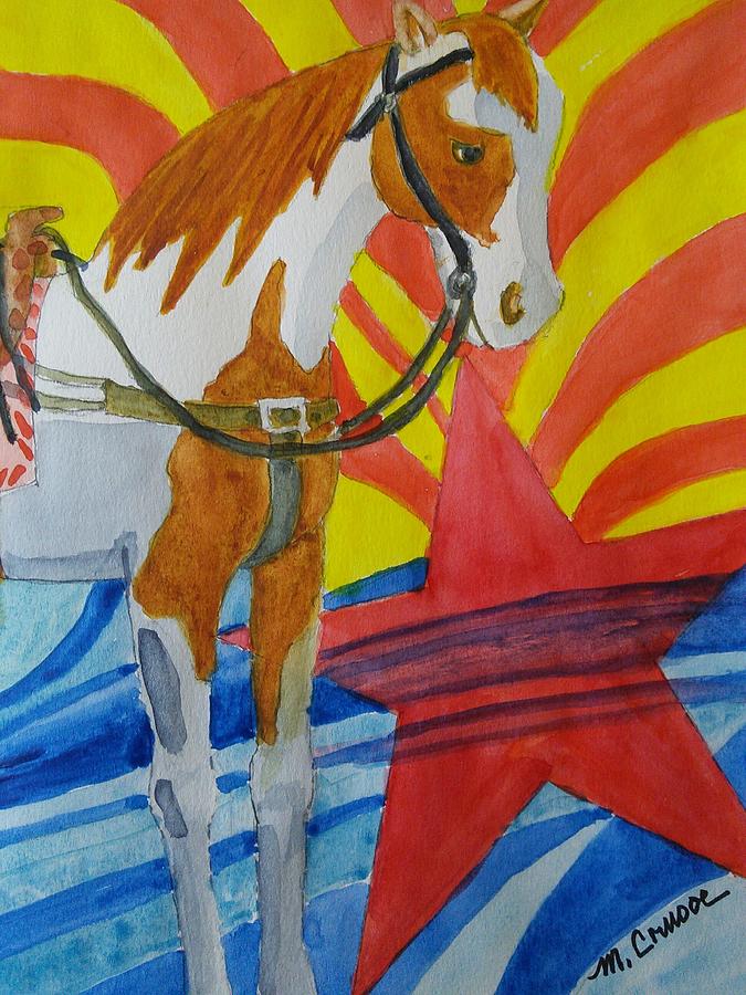 Southwestern Pride Painting by Margaret Crusoe