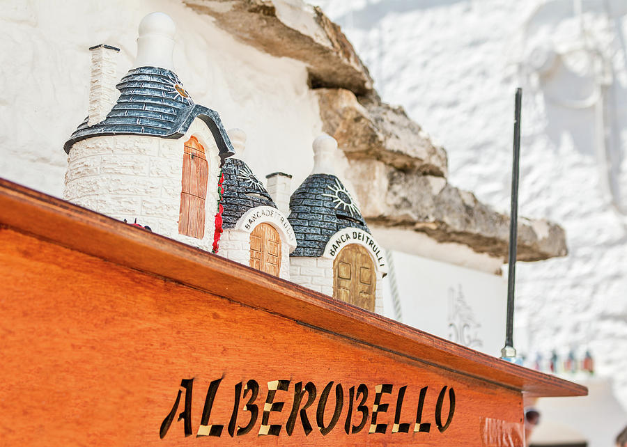 Souvenir Of Trulli In Alberobello Photograph