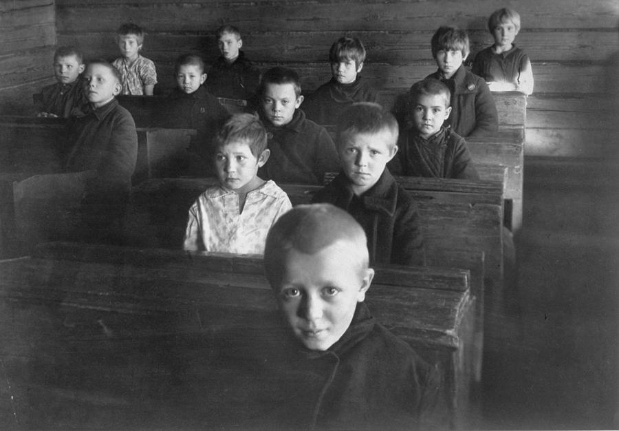 Volga Photograph - Soviet Students by Margaret Bourke-white