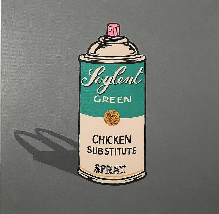 Soylent green Painting by Robert Acosta - Fine Art America