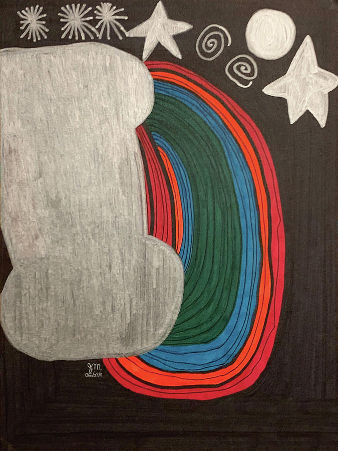 Space Anomaly Drawing by Jordan Maloney - Fine Art America