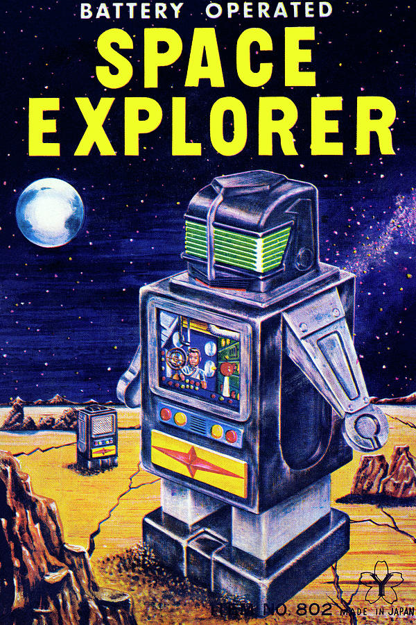 Space Explorer Painting by Unknown