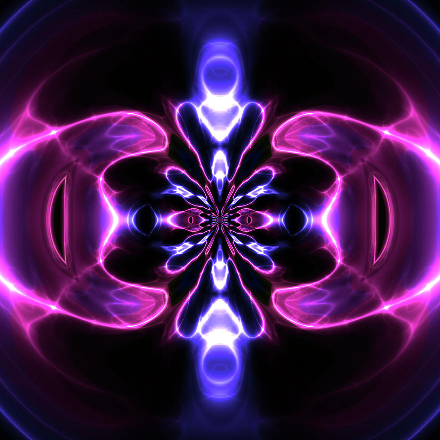 Space Fractal Digital Art by Juergen Faelchle