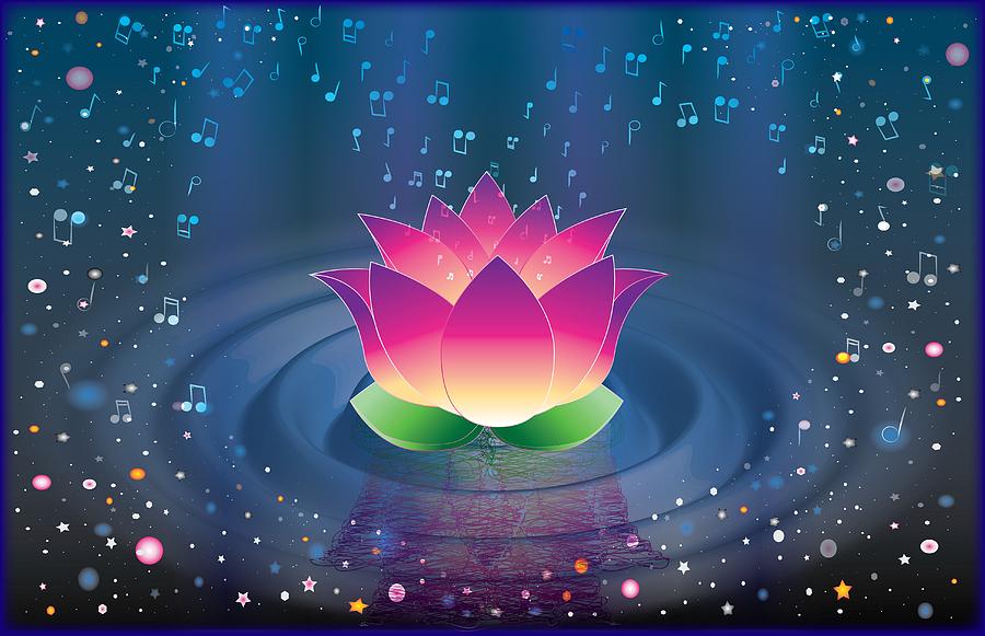 Space Lotus by Thomasina Durkay Space Lotus by Thomasina Durkay