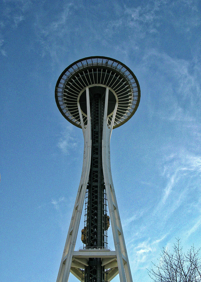 Space Needle, Seattle Photograph by Segura Shaw Photography