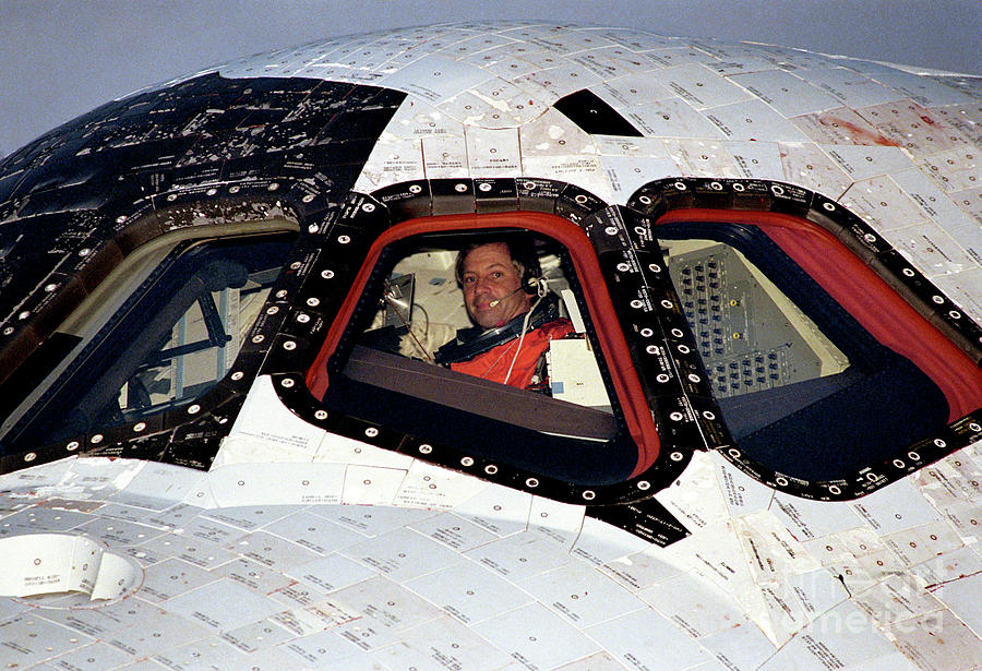 Space Shuttle Cockpit After Landing Photograph by Nasa/science Photo Library