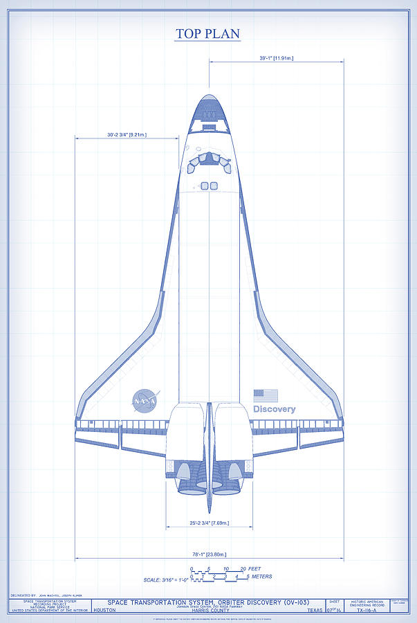 Space Shuttle Digital Art by Gary Grayson