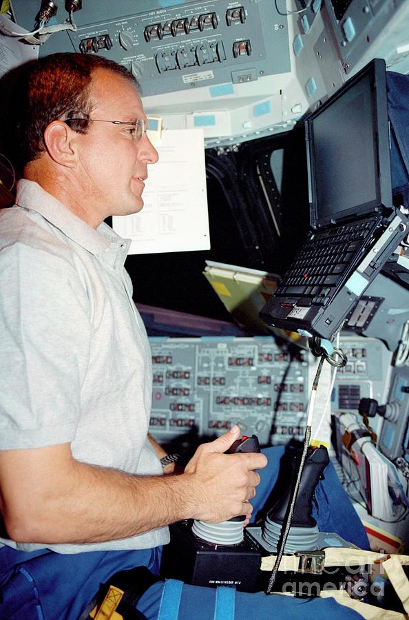 Space Shuttle Pilot Photograph by Nasa/science Photo Library