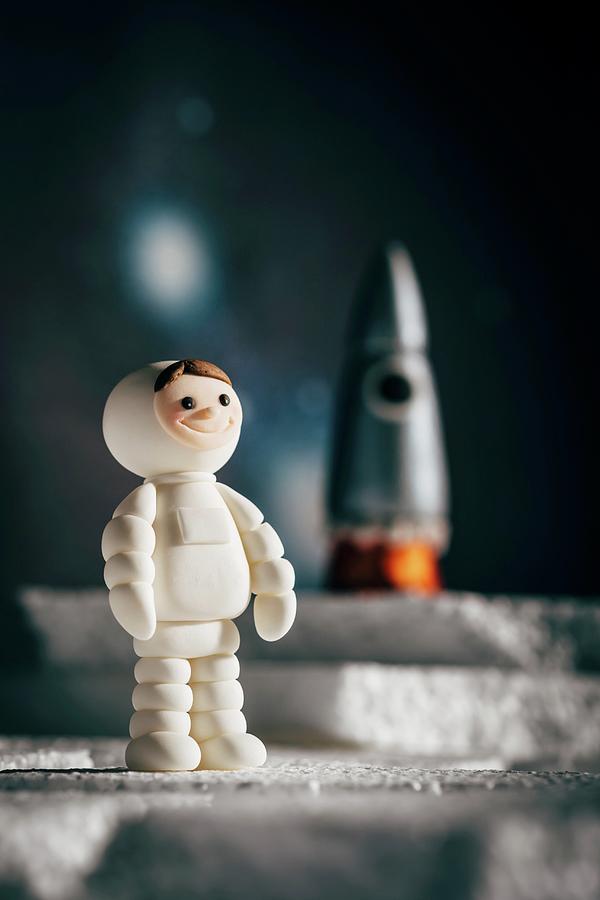Space Themed Cake Toppers Photograph by Adrian Britton