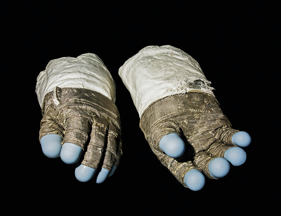 Spacesuit Gloves, Apollo Mission Photograph by Millard H. Sharp