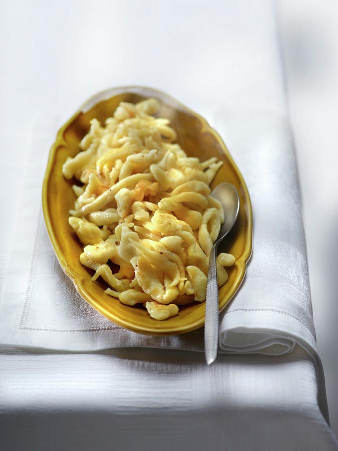 Spaetzle noodles With Butter alsace Photograph by Frdric Perrin