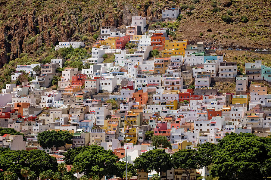 Spain, Canary Islands, Tenerife, San Andres Digital Art by Olimpio Fantuz