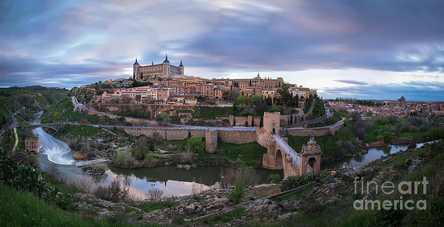 Spain, Panorama View Of Toledo Photograph by Westend61