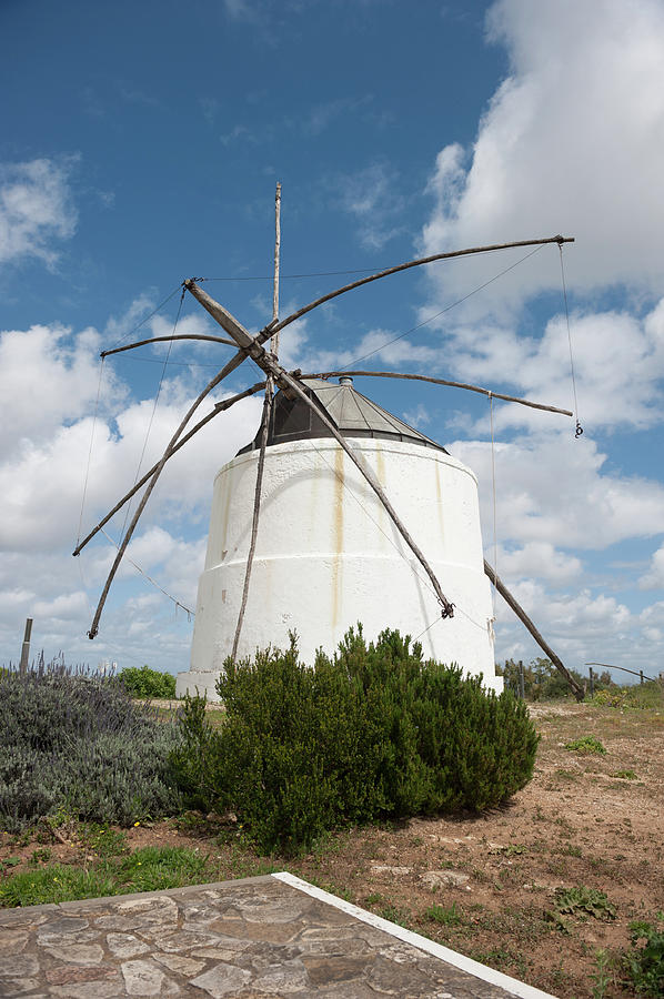 Spanish Hilltop Windmill i Photograph by Helen Jackson