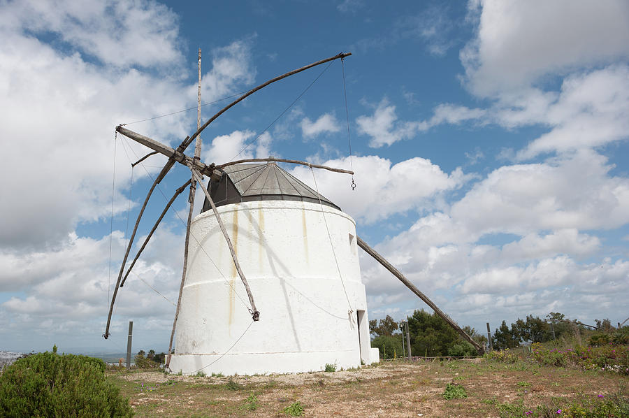 Spanish Hilltop Windmill ii Photograph by Helen Jackson