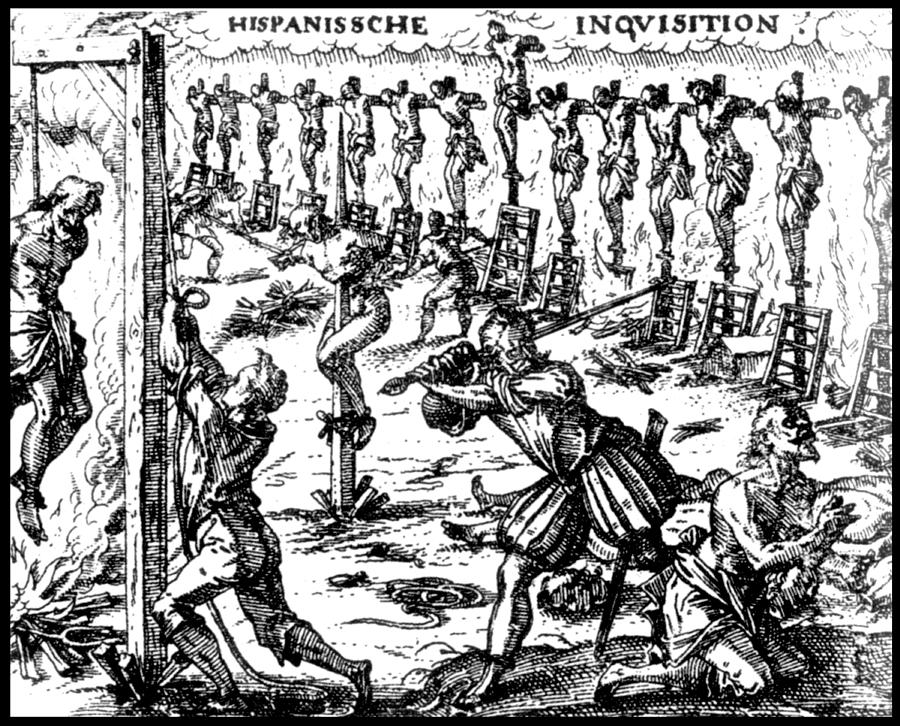Spanish Inquisition, Torture And Death Photograph by Science Source