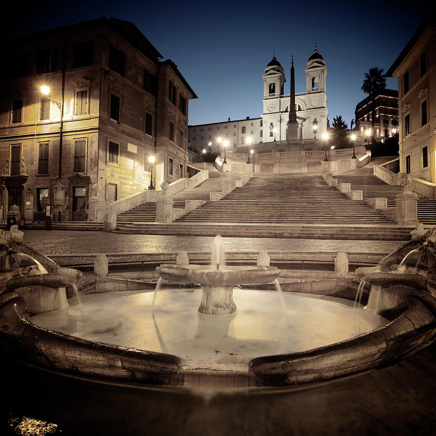 Spanish Steps Photograph by Massimo Merlini