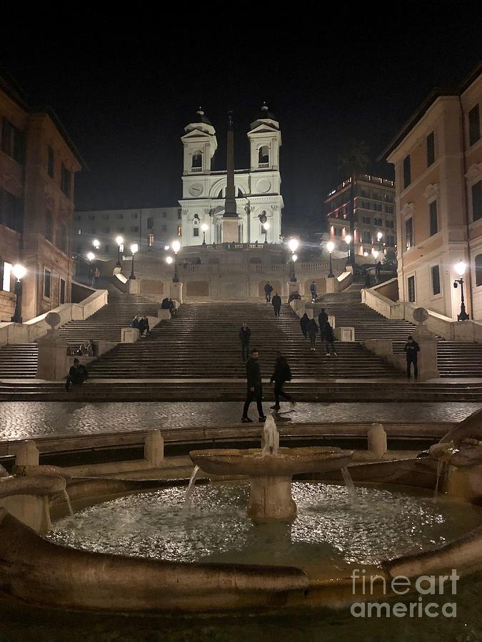 Spanish Steps - Piazza Di Spagna Rome italy Photograph by Anthony Morretta