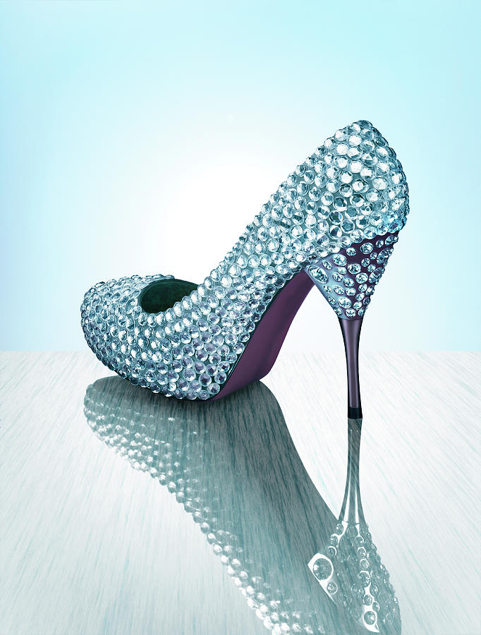 Sparkling Luxury Shoe Photograph by Jonathan Kitchen