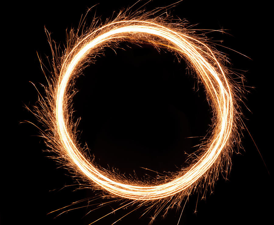 Sparkling Ring Of Fire Photograph by Jamesbrey