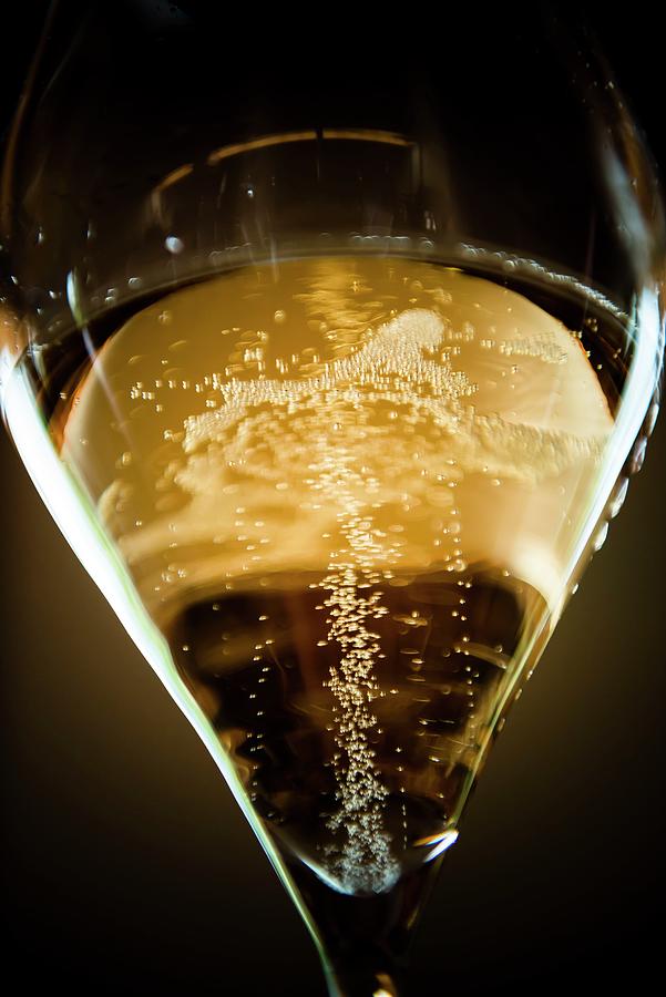 Sparkling Wine At Cellar, Italy Digital Art by Franco Cogoli