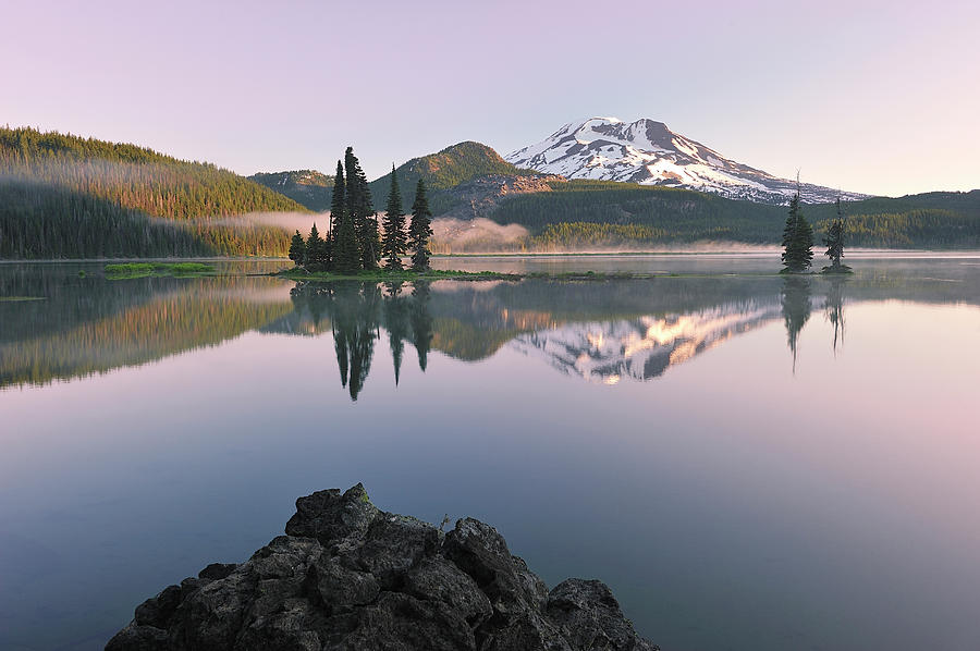 Sparks Lake,central Oregon,usa by Rhz