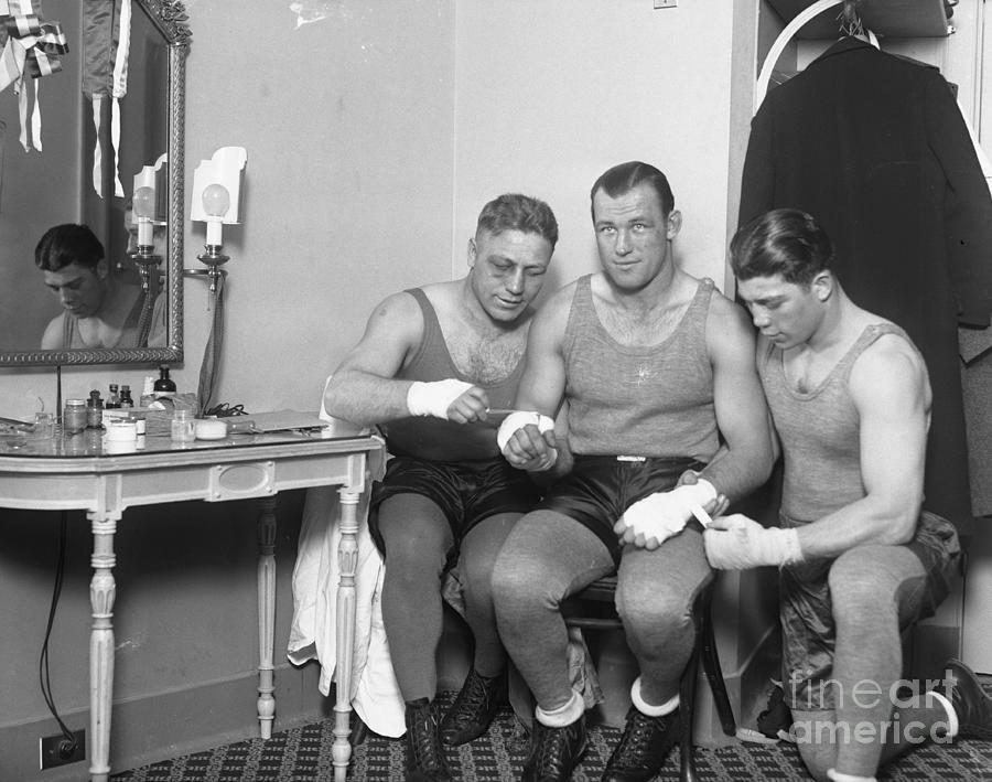 Sparring Partners Making Up Jack Sharkey Photograph by Bettmann Sparring Partners Making Up Jack Sharkey Photograph by Bettmann