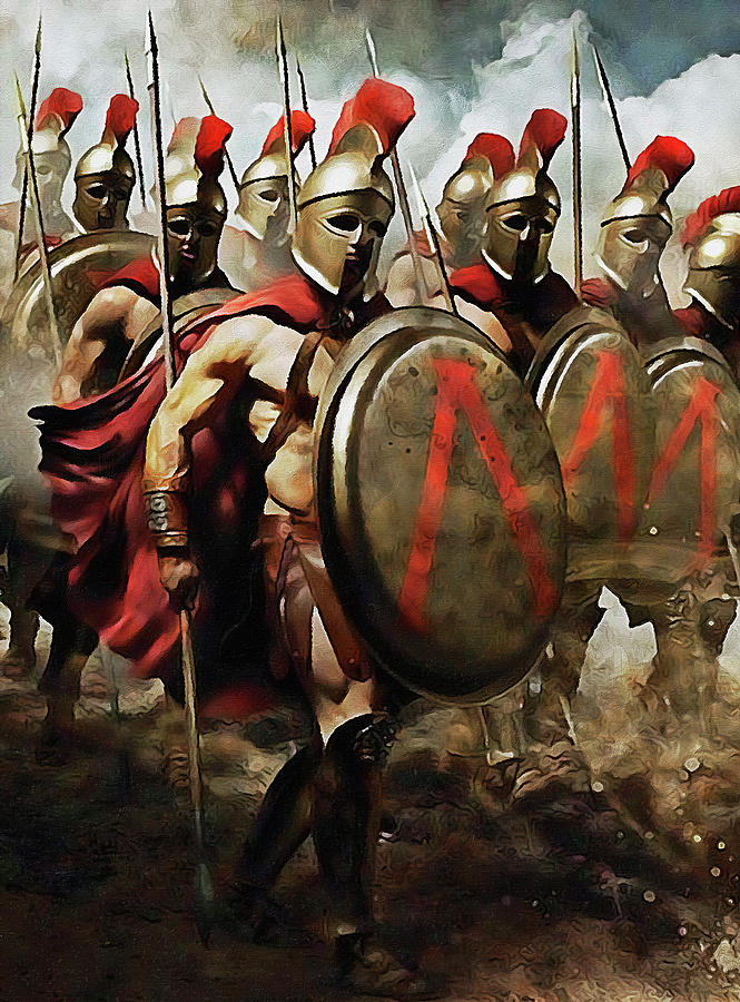Spartan Army at War - 26 by Andrea Mazzocchetti Spartan Army at War - 26 by Andrea Mazzocchetti