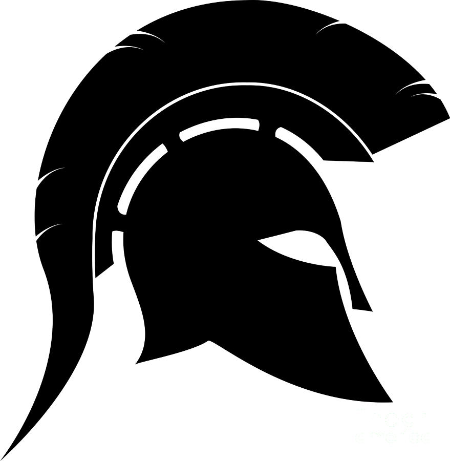 Спартанский шлем вектор