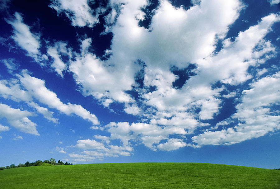 Spectacular Blue Sky With Clouds And Photograph by Michele Berti