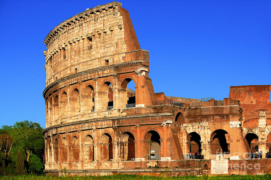 Spectacular Colosseum Colors Photograph