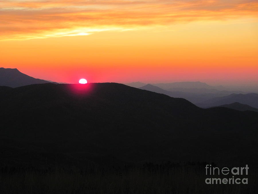 Spectacular Sunset Photograph by Anita Adams