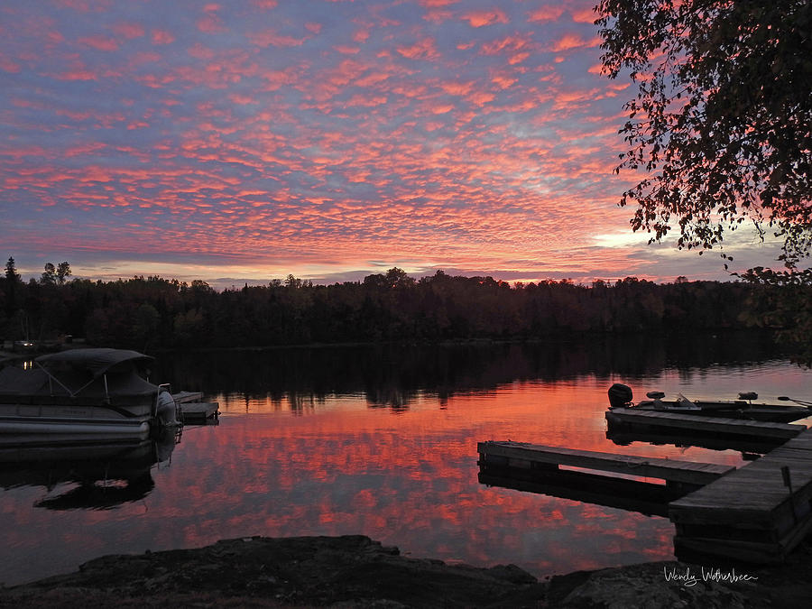 Spectacular Sunset Photograph by Wendy Wetherbee - Pixels