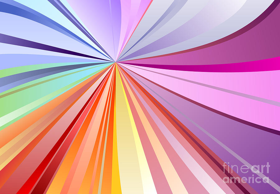 Exploding Digital Art - Spectrum Background by Osov Exploding Digital Art - Spectrum Background by Osov