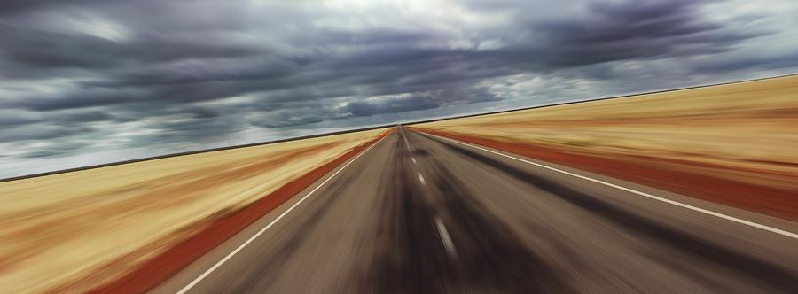 Speeding Concept Motion Blur Photograph by Fpm