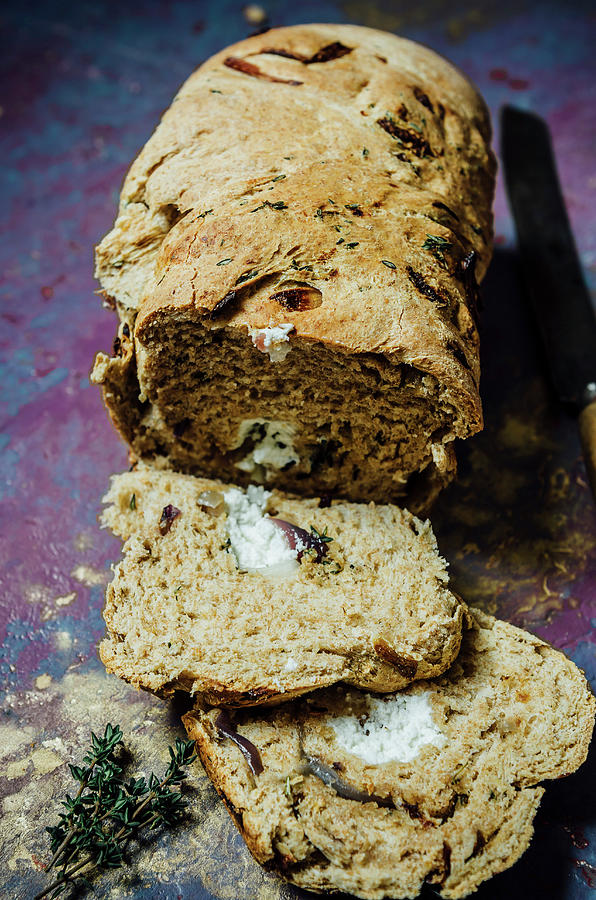 Spelt Bread With Thyme Photograph by Nick Sida