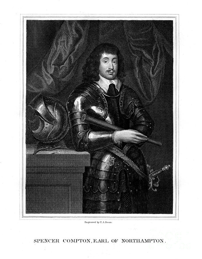 Spencer Compton, 2nd Earl Drawing by Print Collector
