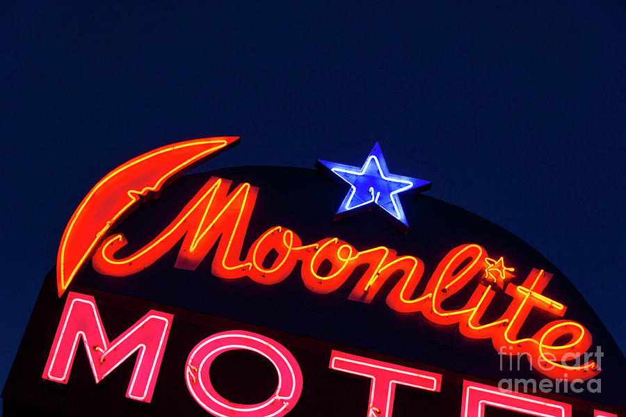 Spend the Night in the Moonlite Photograph by Lenore Locken