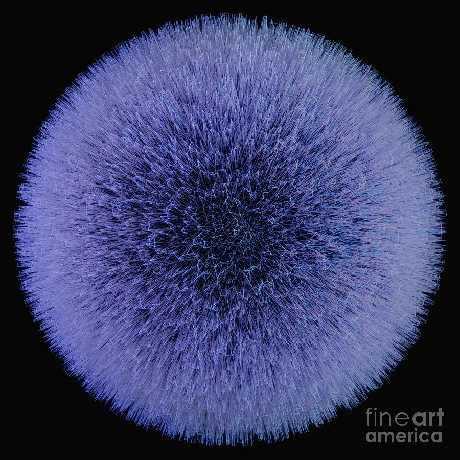 Sphere With Spikes Photograph by Ktsdesign/science Photo Library