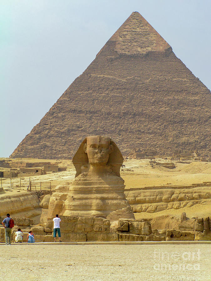 Sphinx at Giza, Egypt  Photograph by Dr Guy Sion