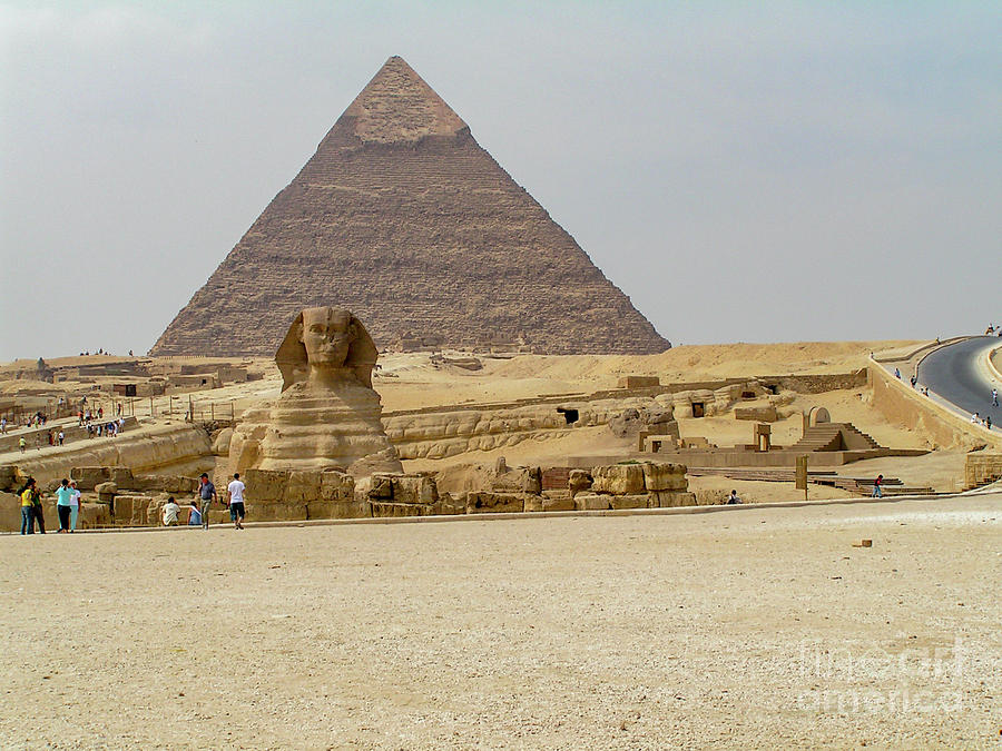 Sphinx at Giza, Egypt j1 Photograph by Dr Guy Sion