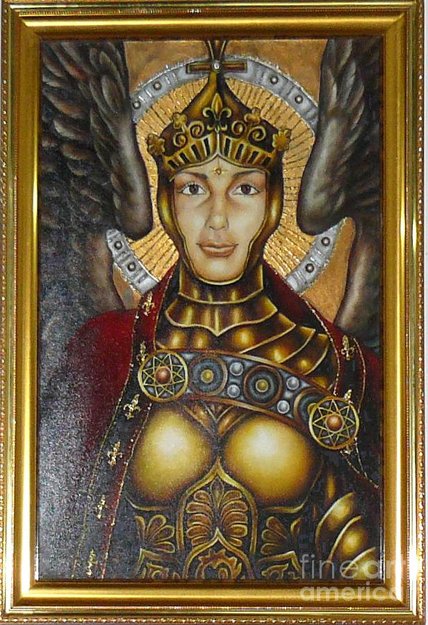 Angel Painting - Spica Venus A17 by Daniel Jimenez