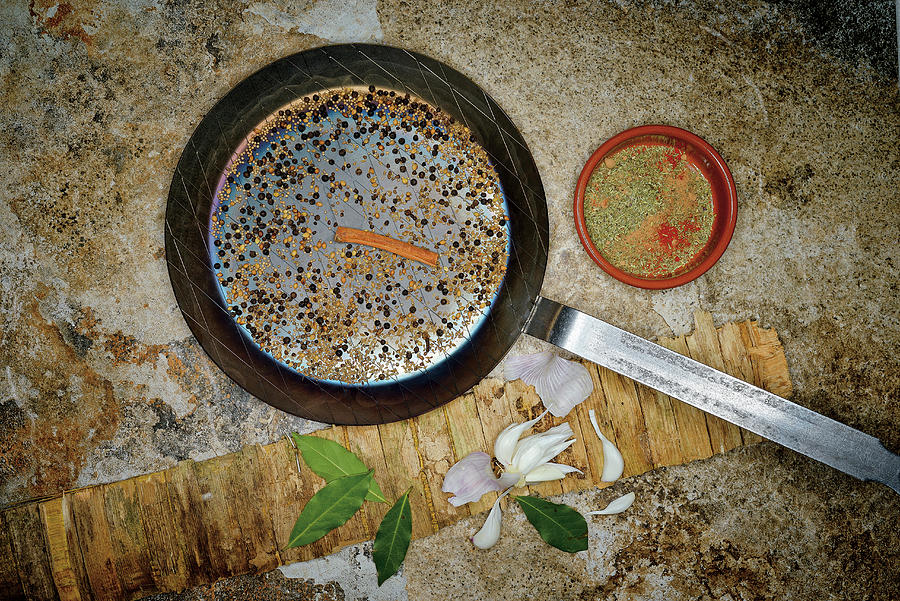 Spice Mixture For Pastrami Being Roasted In A Pan Photograph by Torri Tre