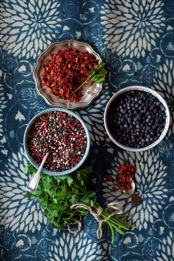 Spices Photograph by Alicja Koll
