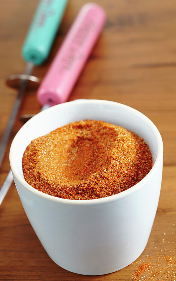 Spicy Bbq Curry Spice Mixture Photograph by Teubner Foodfoto