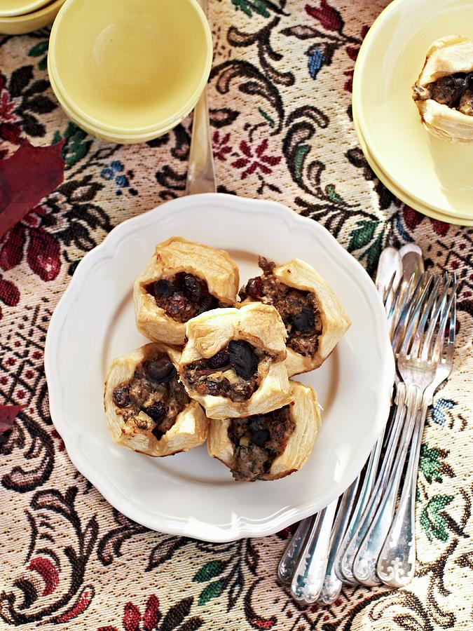 Spicy Puff Pastry Parcels For A Picnic Photograph by Hannah Kompanik