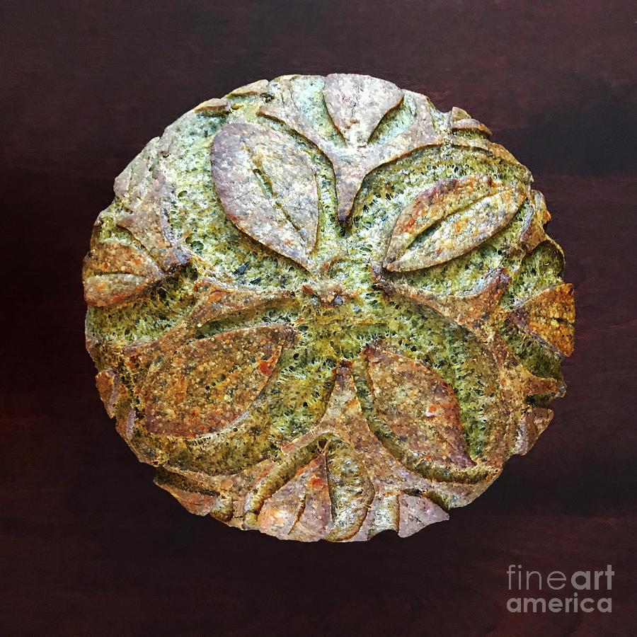 Spicy Spinach Sourdough Photograph by Amy E Fraser